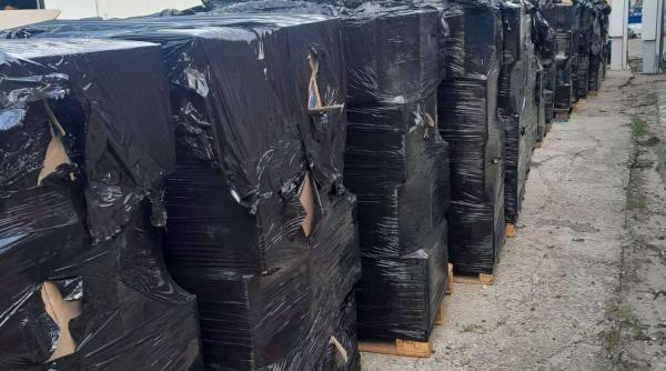 peste 5 milioane de tigarete confiscate la granita romaniei soferul sustinea ca transporta alimente