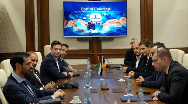 companie din emiratele arabe unite interes pentru investitii in portul constanta