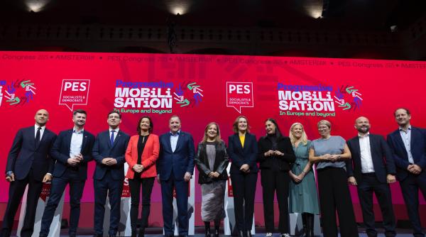 victor negrescu reales in functia de vicepresedinte al social democratilor europeni pes