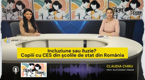 incluziune sau iluzie copiii cu ces din scolile de stat din romania prof claudia chiru la parinti prezenti