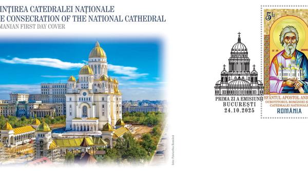 emisiune filatelica dedicata sfintirii catedralei neamului