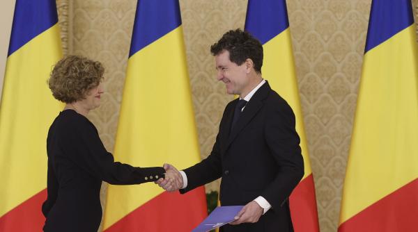 oana gheorghiu a depus juramantul in fata lui nicusor dan video foto