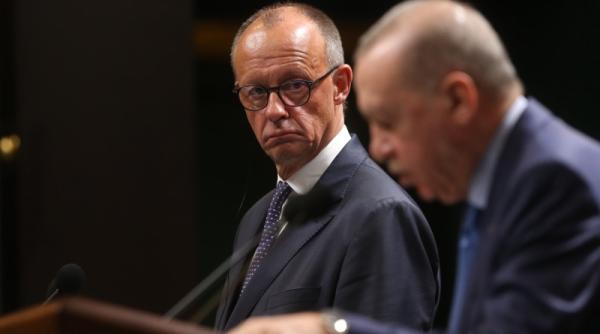 replici taioase intre cancelarul german merz si presedintele turc erdogan pe tema razboiului din gaza video