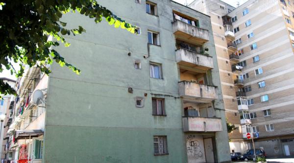 evacuare de urgenta intr un bloc