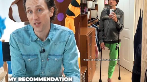 paralimpicul josh sundquist transforma halloween ul intr o lectie de viata de la sportiv la simbol al creativitatii video