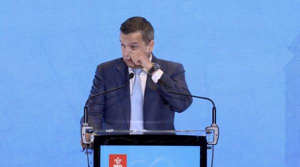 grindeanu a inceput sa planga cand a vazut cine este in sala in care vorbea video
