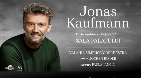 tenorul jonas kaufmann pe scena salii palatului pe 11 decembrie