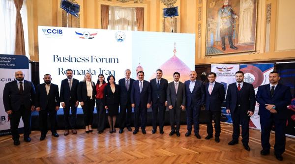 forumul de afaceri romania irak la palatul ccib