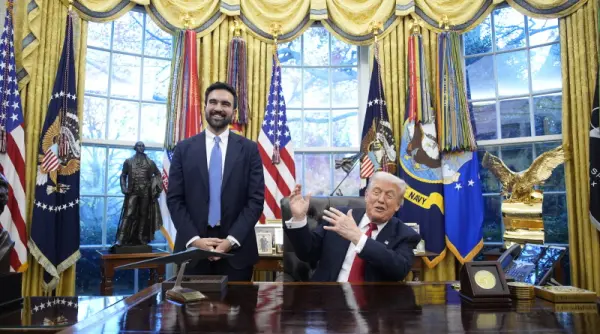 trump l a primit pe primarul comunist din new york momentul care a starnit rasete in biroul oval video viral