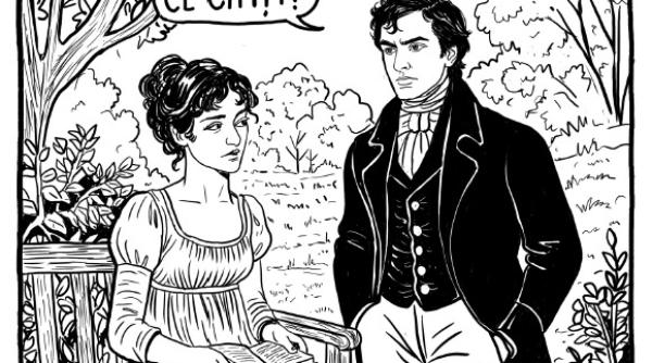 mandrie prejudecta si ilustratii jane austen carte reinterpretata de vali ivan prima din colectia romane grafice