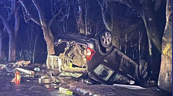 accident grav pe dn1 in azuga opt raniti la spital printre care trei copii tanar de 23 de ani resuscitat