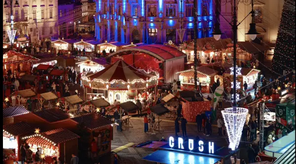 targurile de craciun din romania in 2025 de la bucuresti la craiova sibiu sau brasov galerie video