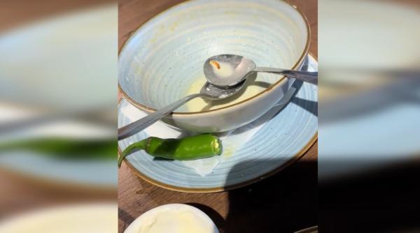 ciorba de burta servita cu vierme la un restaurant din dambovita momente de groaza pentru o clienta