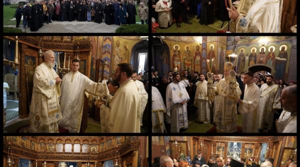 manastirea dealu slujba arhiereasca cu prilejul hramului