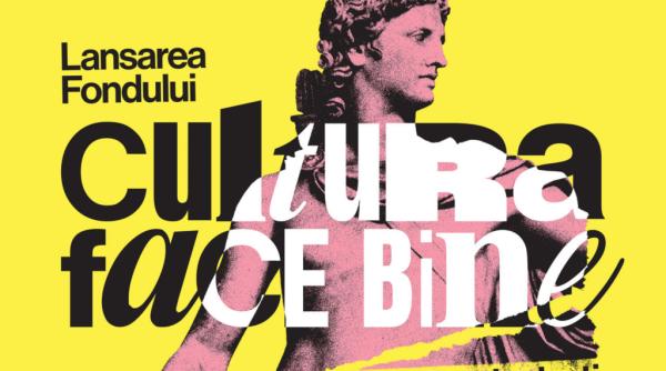 institutul cultural roman sprijina lansarea fondului national cultura face bine acesta este obiectivul