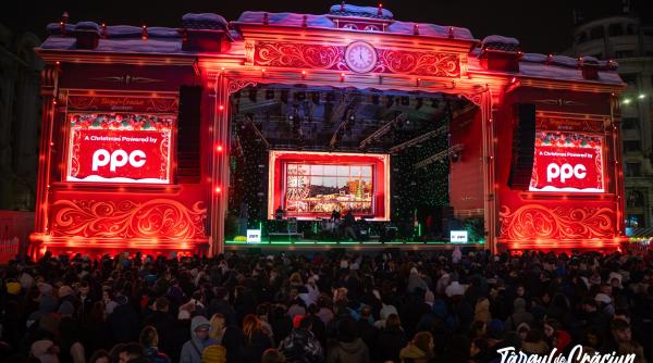 ppc aduce energia sarbatorilor de iarna in bucuresti