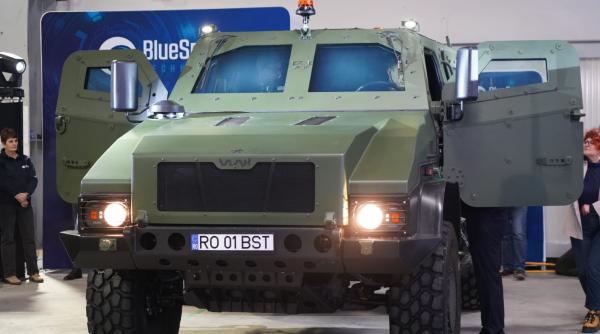 Primul blindat 4x4 românesc la standarde NATO, prezentat oficial la Moreni