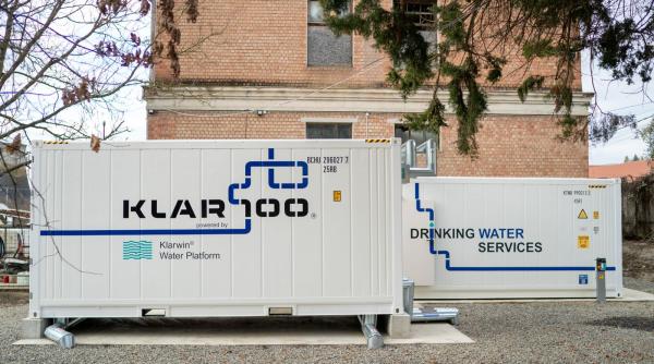 apa din fantanele este oficial potabila dupa inundatiile de la praid sistemul de desalinizare furnizat de klarwin operational