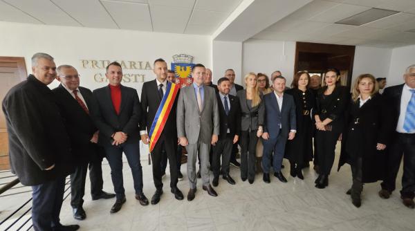 alexandru iorga a depus juramantul de primar al orasului gaesti