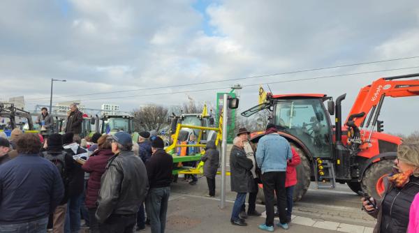 noi proteste ale fermierilor in bruxelles au plecat cu tractoarele pe strazi video