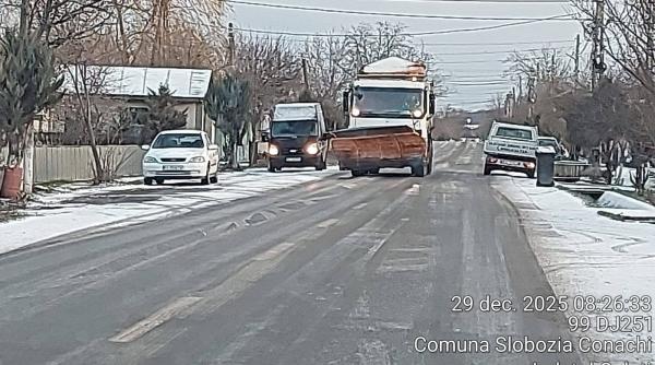 galati circulatie in conditii de iarna