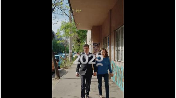 nicusor dan mesaj video in prima zi a anului 2026 printre imagini cu sotia si la tuns