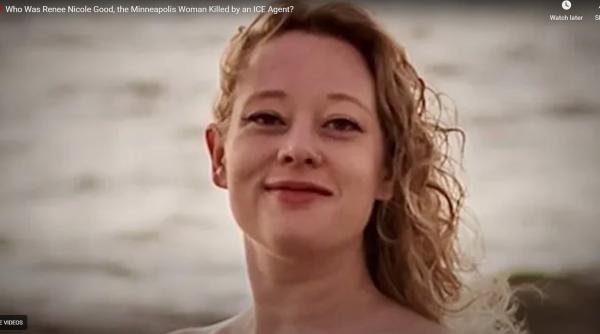 cine este femeia omorata de un agent federal in minneapolis video