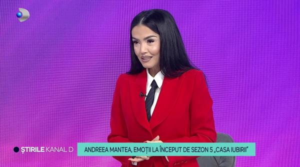 andreea mantea in platoul stirilor kanal d primele impresii despre concurentii sezonului 5 casa iubirii