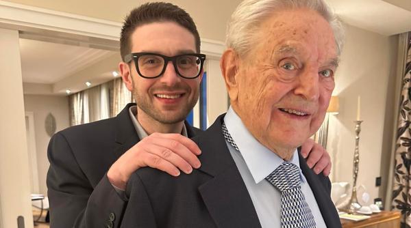 alex soros prezinta adevarata vedeta a forumului economic de la davos ma bucur ca ii critica pe liderii mondiali foto in articol