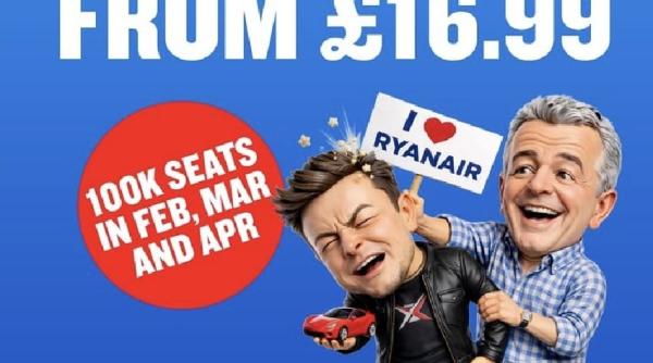 schimb de replici acide intre ryanair si elon musk pe x