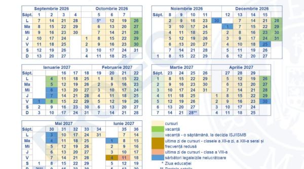 structura anului scolar 2026 2027 in consultare publica iata principala modificare