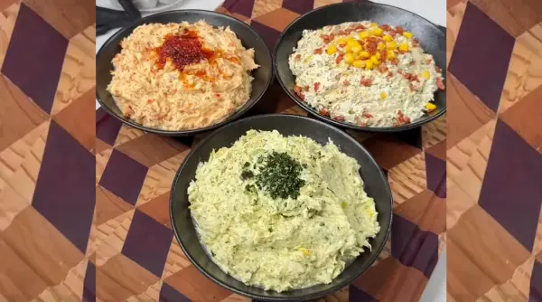 trei retete de salate de pui numai bune de intins pe paine