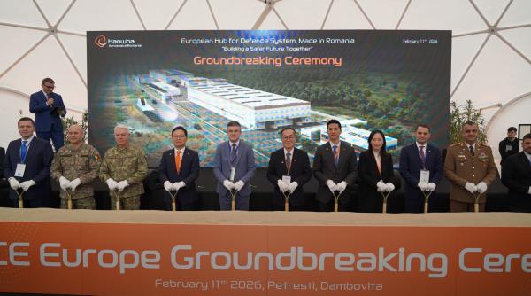Dâmbovița devine punct strategic NATO prin fabrica Hanwha de la Petrești