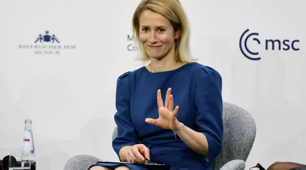 imagine virala cu sefa diplomatiei europene kaja kallas in timpul discursului lui marco rubio foto in articol