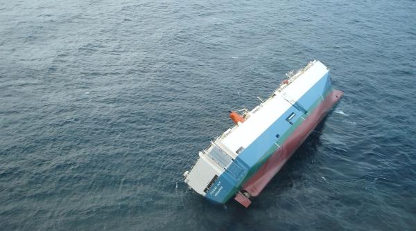 o nava romaneasca s a scufundat pe canalul sulina