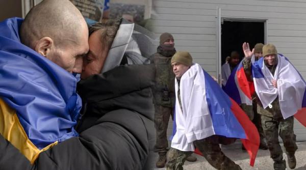 cel mai mare schimb de prizonieri intre ucraina si rusia din ultimele sase luni