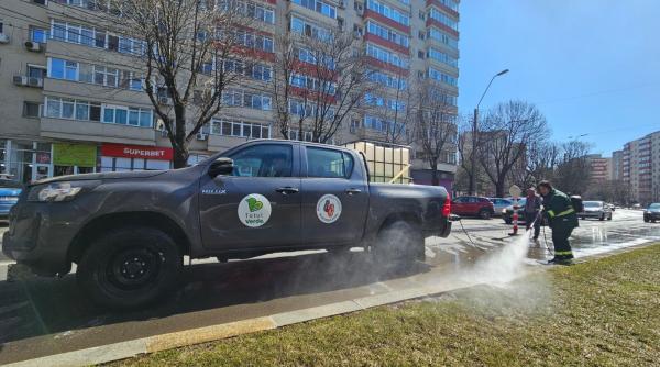 a inceput curatenia de primavara in sectorul 4 in paralel se deruleaza si programul de reparatii locale dar si cel de mentenanta a mobilierului urban