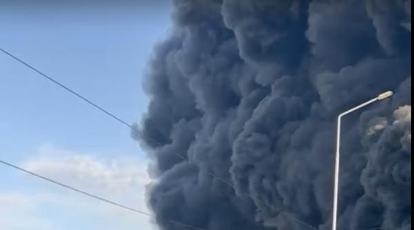 de ce este un nor gros de fum in orasul arad