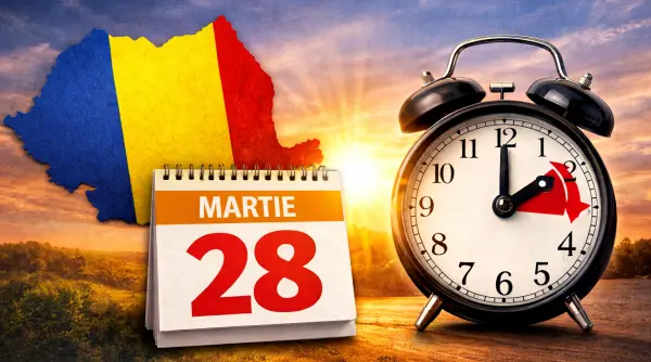 romania trece mai devreme la ora de vara in anul 2026