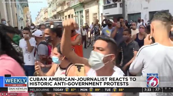 proteste in cuba oamenii au devastat un birou al partidului comunist exasperati de caderile de curent si lipsa alimentelor