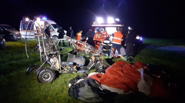 accident tragic in bihor doi oameni au murit dupa ce s au prabusit cu motoparapanta