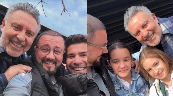 trei tatici celebri surprinsi la poarta scolii in ciuda faimei copiii i au pus la punct