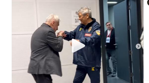 imagini virale inainte de turcia romania cine si de ce i a pupat mana lui mircea lucescu