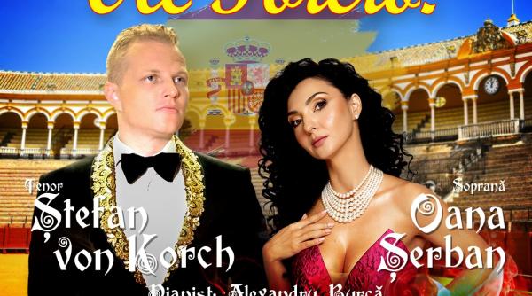 ole torero spre taramul toreadorilor cu tenorul stefan von korch si soprana oana maria serban pe 20 aprilie la teatrul national de opereta si musical ion dacian