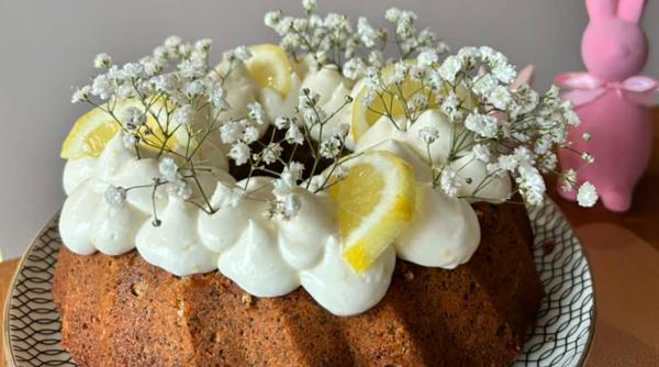 desertul perfect pentru masa de paste prajitura cu lamaie si mac