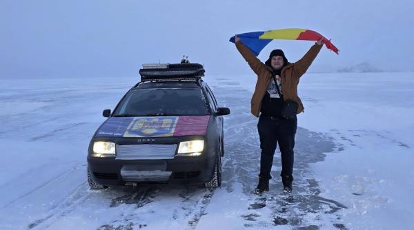 aventura unui roman care a infruntat siberia la 50 grade cu o masina veche de 26 de ani