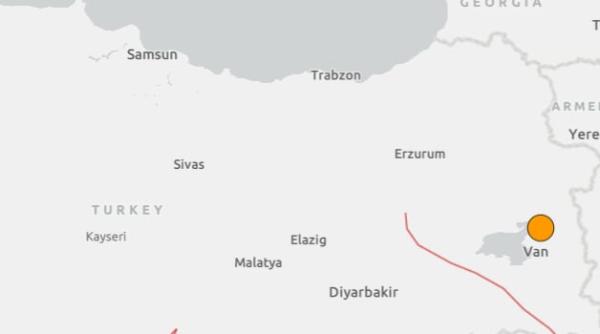 cutremur puternic inregistrat sambata in turcia