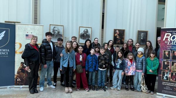 founders museum o lectie de libertate si curaj pentru elevii academiei da vinci la biblioteca nationala