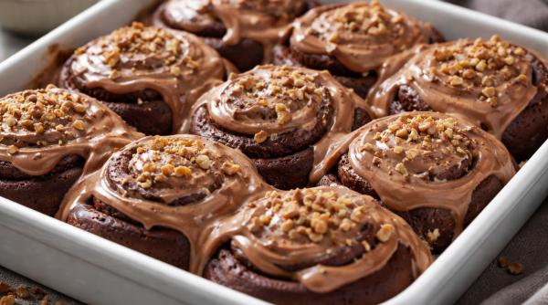 rulouri pufoase cu ciocolata si scortisoara reteta simpla care iti umple casa de miros irezistibil