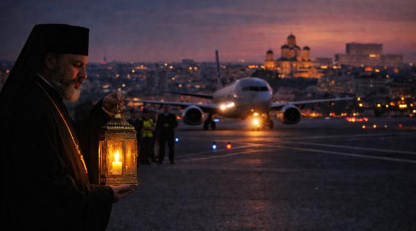 la ce ora va ajunge sfanta lumina in bucuresti